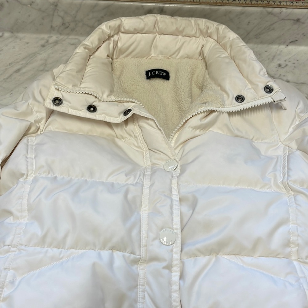 White winter coat